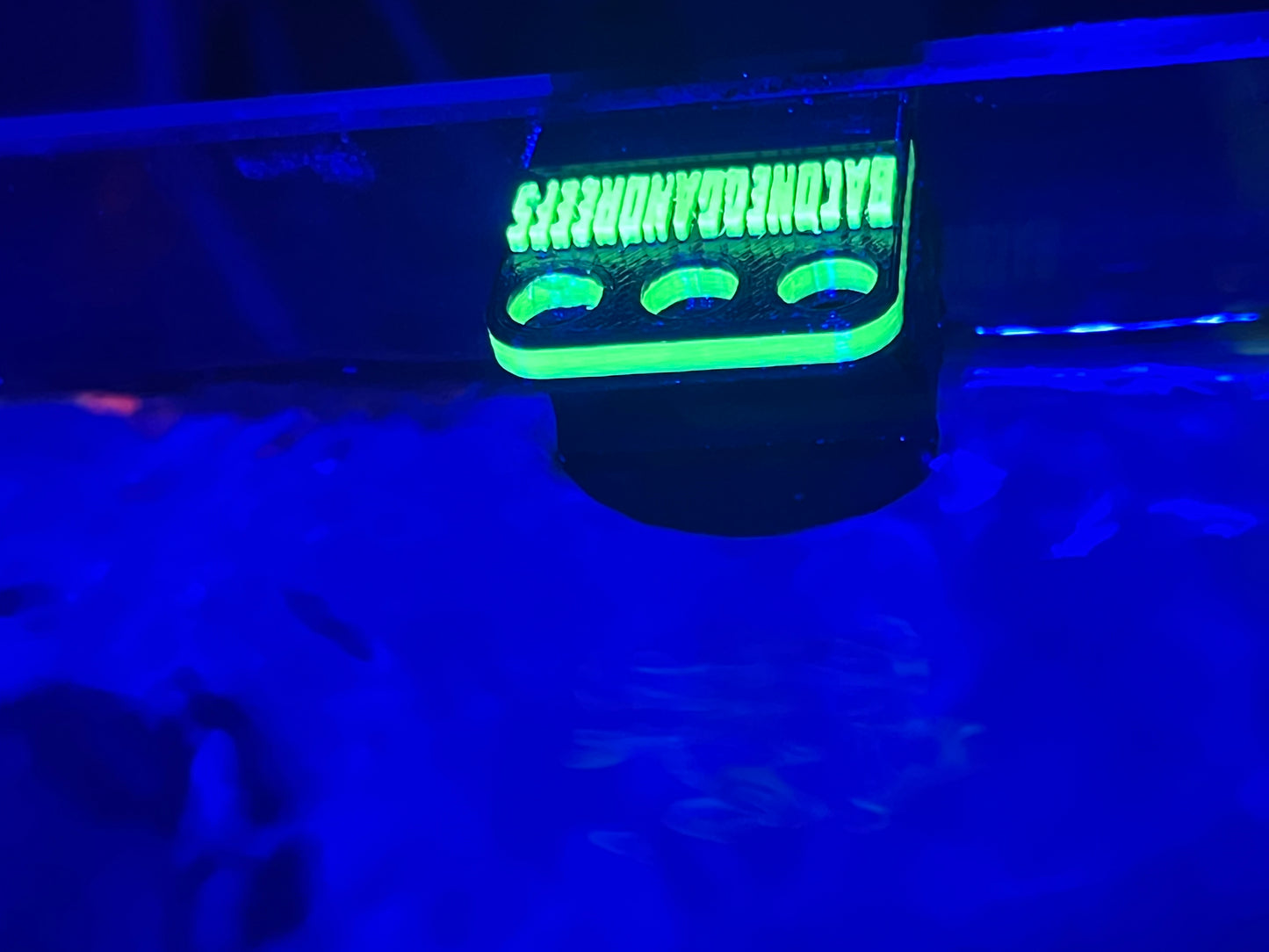 Magnetic dosing tube holder