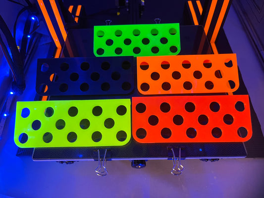 Frag rack w/ suction cup - 14 plugs